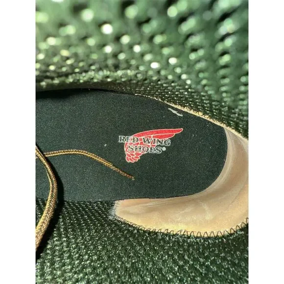 Red Wing Men's King Toe Work Boots Brown Steel Toe Size 9.5 Waterproof - Picture 8 of 11